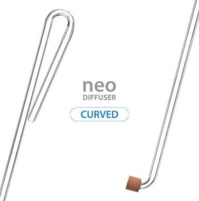 Aquario Co2 Diffuser Curved Tiny SS 8 mm - 1