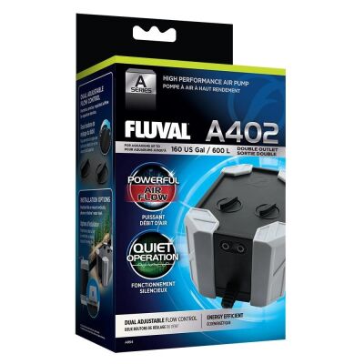 Fluval Air A402 Akvaryum Hava Motoru Çift Çıkışlı - 1