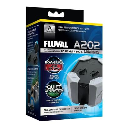 Fluval Air A202 Akvaryum Hava Motoru Çift Çıkışlı - 1
