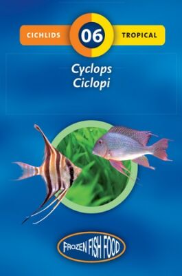 Frozen Fish Food Dondurulmuş Cyclops 6x100 Gr - 1