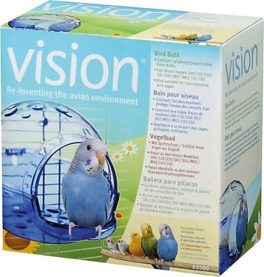 Hagen Vision Plastik Kuş Banyoluğu 16x15x14cm - 1