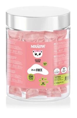 Mhauw Somonlu Kedi Ödül Maması 30x15 Gr Kutu - 1