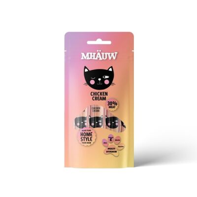 Mhauw Tavuklu Multi Vitaminli Kedi Ödül Maması 4x15 Gr - 1