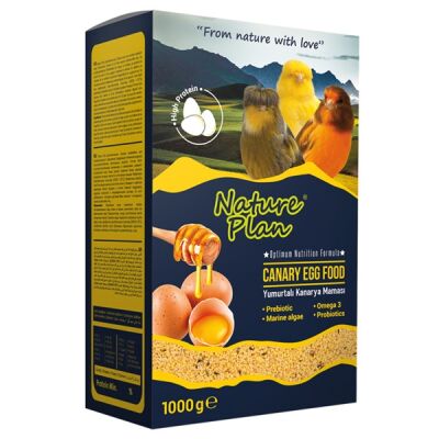 Nature Plan Ballı Yumurtalı Kuş Maması 1000 Gram - 1