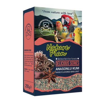 Nature Plan Delicious Anasonlu Kuş Kumu 250 Gram - 1