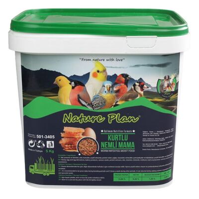Nature Plan Nemli Kurtlu Kuş Maması 5 Kg - 1