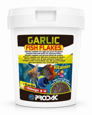 Prodac Garlic Fish Flakes Sarımsaklı Pul Yem 2000 Gram - 1