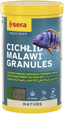 Sera Cichlid Malawi Granules Nature 100 ML - 1