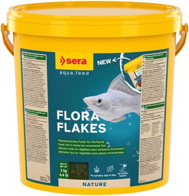 Sera Flora Nature Bitkisel Pul Yem 50 Gram - 1