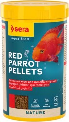 Sera Red Parrot Pellets Papağan Balık Yemi 250 ML - Sera