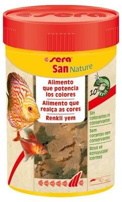 Sera San Nature Renklendiricili Pul Yem 1000 ML - 1