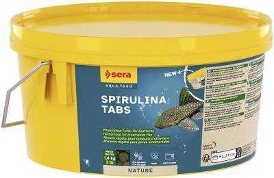 Sera Spirulina Nature Tablet Yem 100 Adet - 1