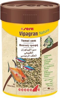 Sera Vipagran Nature 1000 ML Granul Balık Yemi - 1