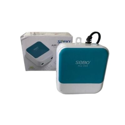 Sobo AQ-004 Çift Çıkışlı Akvaryum Hava Motoru 2x3,5 LT - 1