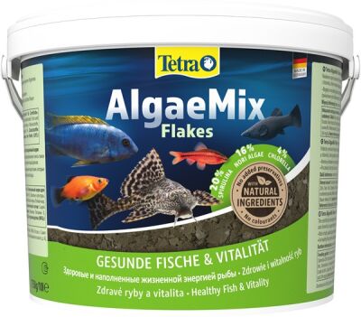 Tetra Algae Mix Pul Balık Yemi 10 Lt Kova - 1